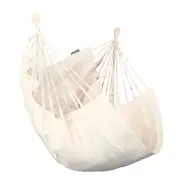 LA SIESTA Cumbia Organic Hængestol Basic Size i økologisk bomuld – Latte – Hængekøje LA SIESTA Cumbia Organic Hængestol Basic Size i økologisk bomuld – Latte – Hængekøje