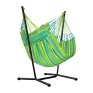 LA SIESTA Fiji Outdoor Hængestol Outdoor med stativ i galvaniseret stål – Hængekøje LA SIESTA Fiji Outdoor Hængestol Outdoor med stativ i galvaniseret stål – Hængekøje