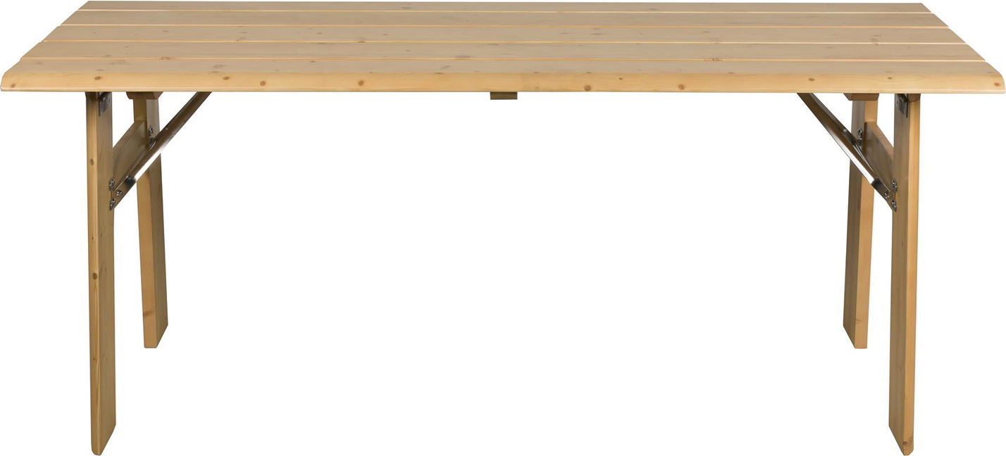 Udendørs spise- og havebord Zuiver Avenue i massivt fyrretræ mørk sand 180 x 79 cm Udendørs spise- og havebord Zuiver Avenue i massivt fyrretræ mørk sand 180 x 79 cm