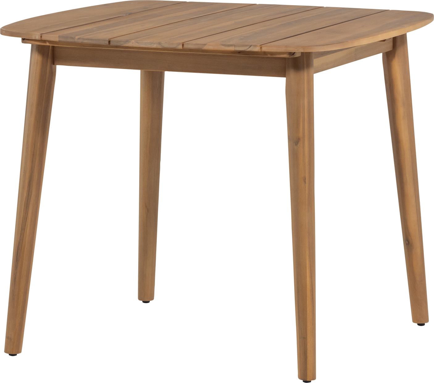 Udendørs spisebord WOOOD Collection, firkantet havebord i akacietræ 90×90 cm, natur, FSC Udendørs spisebord WOOOD Collection, firkantet havebord i akacietræ 90×90 cm, natur, FSC