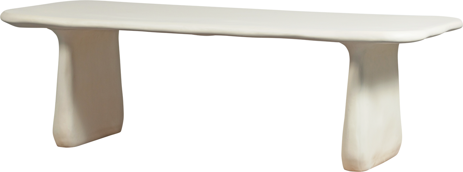 Udendørs spisebord WOOOD Loggia 240 x 100 cm, fiberforstærket polymer FRP, natur Udendørs spisebord WOOOD Loggia 240 x 100 cm, fiberforstærket polymer FRP, natur