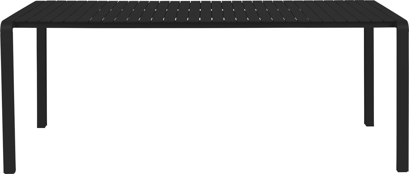 Udendørs spisebord Zuiver Vondel antracit aluminium 214×96,7 cm havebord Udendørs spisebord Zuiver Vondel antracit aluminium 214×96,7 cm havebord